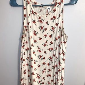 Old Navy Luxe floral tank